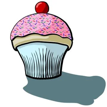 CupCake Stock Illustration