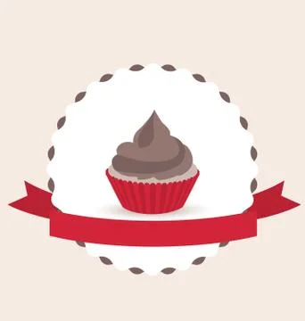 Cupcake Stock Illustration