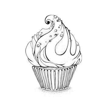 Cupcake Stock Illustration