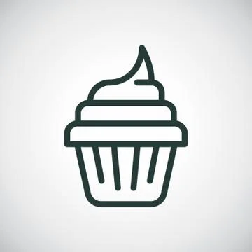 Cupcake Stock-Illustration