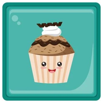 Cupcake Stock-Illustration