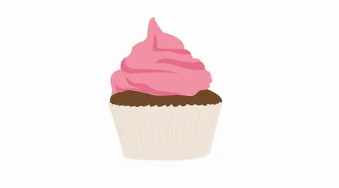 Cupcake Stock Illustration