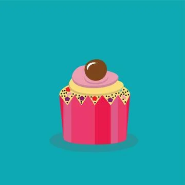 Cupcake Stock-Illustration