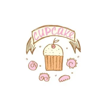 Cupcake Stock Illustration