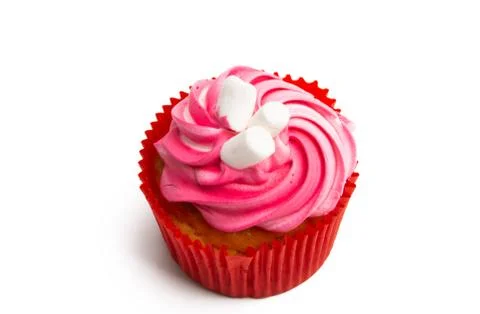 Cupcake isolated Stock Photos