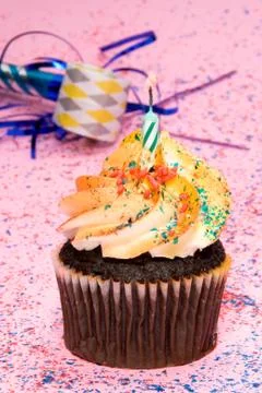 Cupcake party Stock Photos