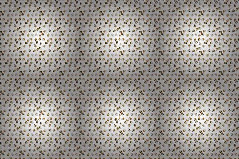 Cupcake pattern. Nice birthday pattern on black, white and orange. Seamless of h 스톡 일러스트