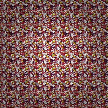Cupcake pattern. Seamless of hand drawn vintage cute cupcakes and muffins. Nice Illustrazione stock