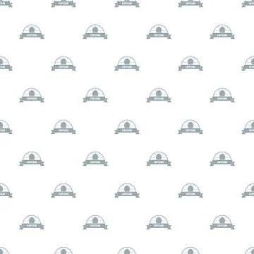 Cupcake pattern seamless Illustrazione stock