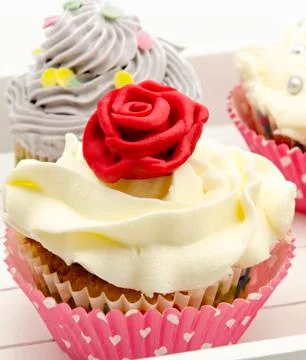 Cupcake Foto stock