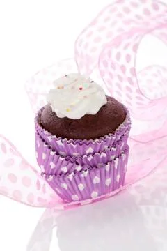 Cupcake. Stock Photos