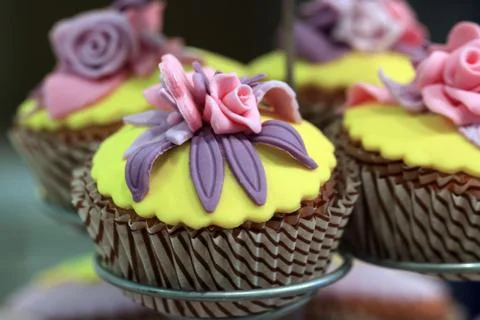 Cupcake Foto stock