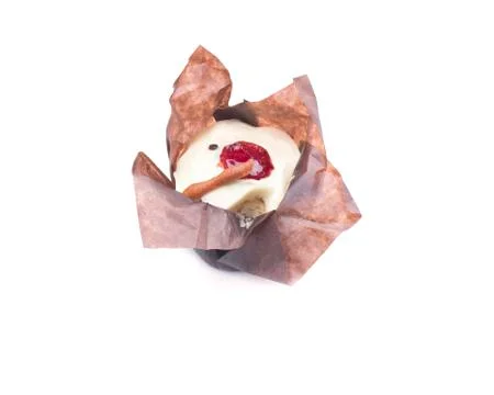 Cupcake pistachio Stock Photos