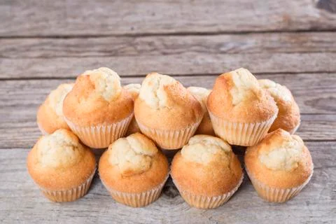 Cupcake pyramid Stock Photos