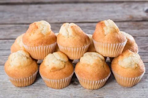 Cupcake pyramid Foto stock