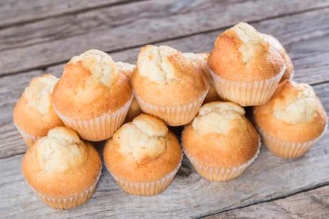 Cupcake pyramid Foto stock