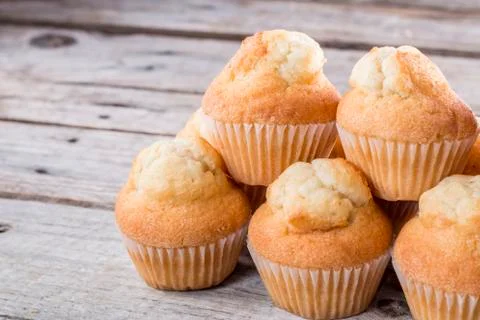 Cupcake pyramid Stock Photos