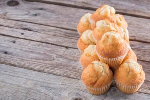 Cupcake pyramid Stock Photos