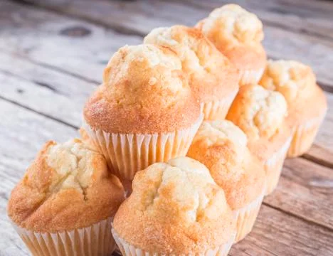 Cupcake pyramid Stock Photos