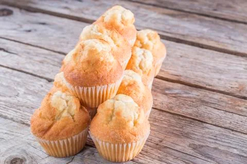 Cupcake pyramid Stock Photos