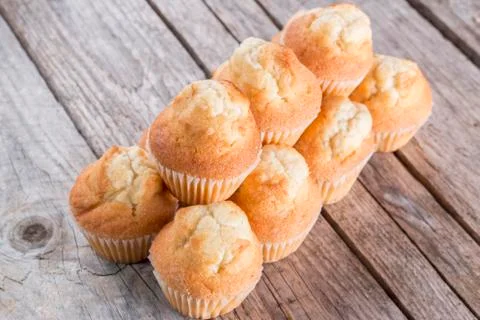 Cupcake pyramid Stock Photos