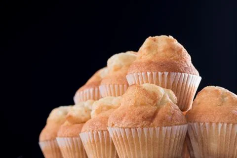 Cupcake pyramid Stock Photos