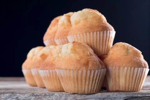 Cupcake pyramid Stock Photos