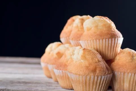 Cupcake pyramid Stock Photos