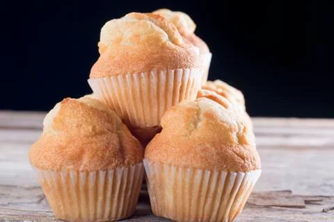 Cupcake pyramid Stock Photos