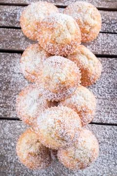 Cupcake pyramid Stock Photos