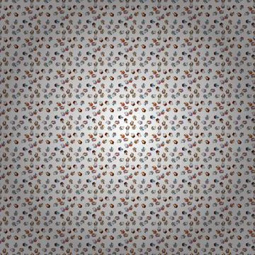 Cupcake seamless pattern. Texture for prints, decorations, fabric. Vector. Color Stock Illustration