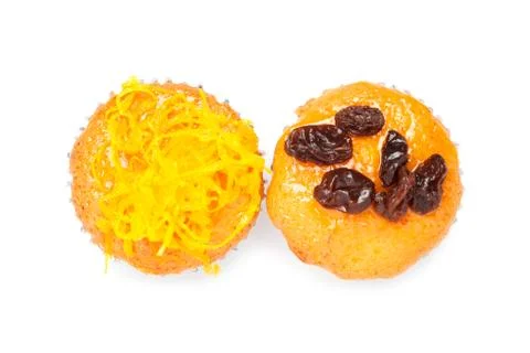 Cupcake with topping Stock Photos