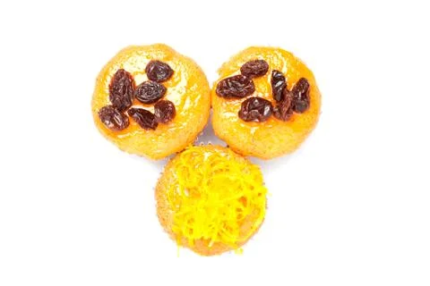 Cupcake with topping Stock Photos
