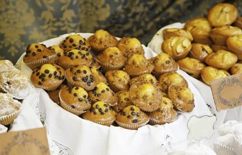 Cupcakes artisans Stock Photos