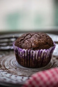 Cupcakes for breakfast 스톡 사진