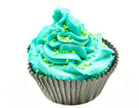 Cupcakes decorated Stock Photos