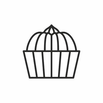 Cupcakes icon Stock Illustration