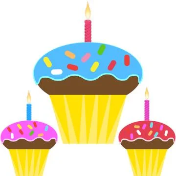 Cupcakes Stock Illustration