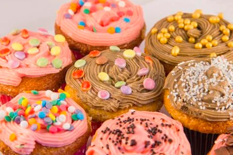 Cupcakes 스톡 사진