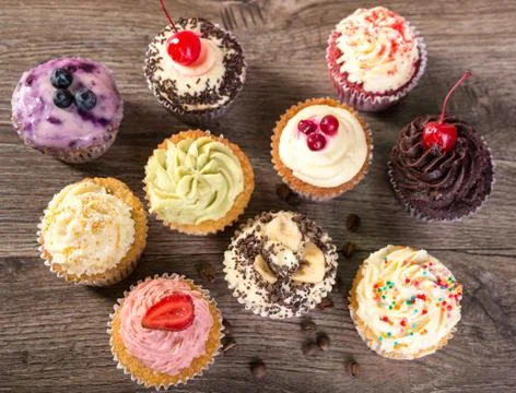 Cupcakes Stock Photos