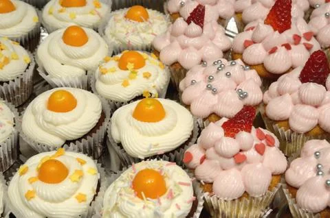 Cupcakes 스톡 사진