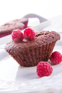 Cupcakes - selective focus Stock Photos