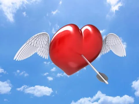 Cupid Arrow Stock Illustration