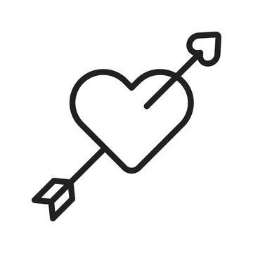 Cupid icon vector image. Stock Illustration