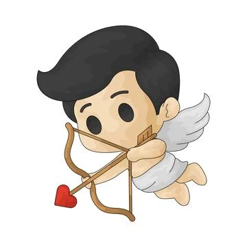 Cupid illustration Stock Illustration