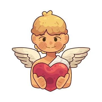 Cupid illustration Ilustração Stock