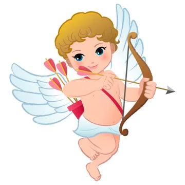 Cupid's bow Stock Illustration