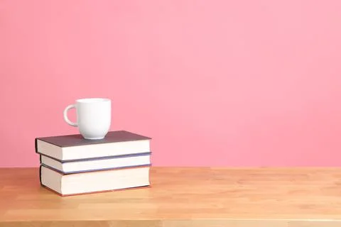 Cupo on the Book Stock Photos