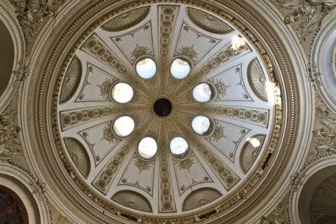 Cupola interior view Stock Photos