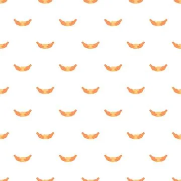 Cupped hands pattern representing care and support Stock Illustration